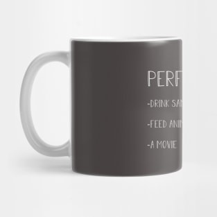 Perfect Day, white Mug